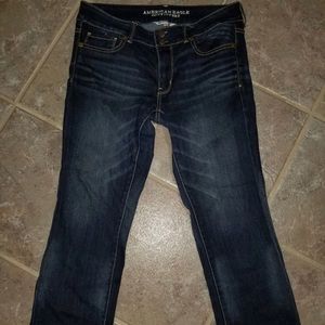 American Eagle Artist crop jean capri